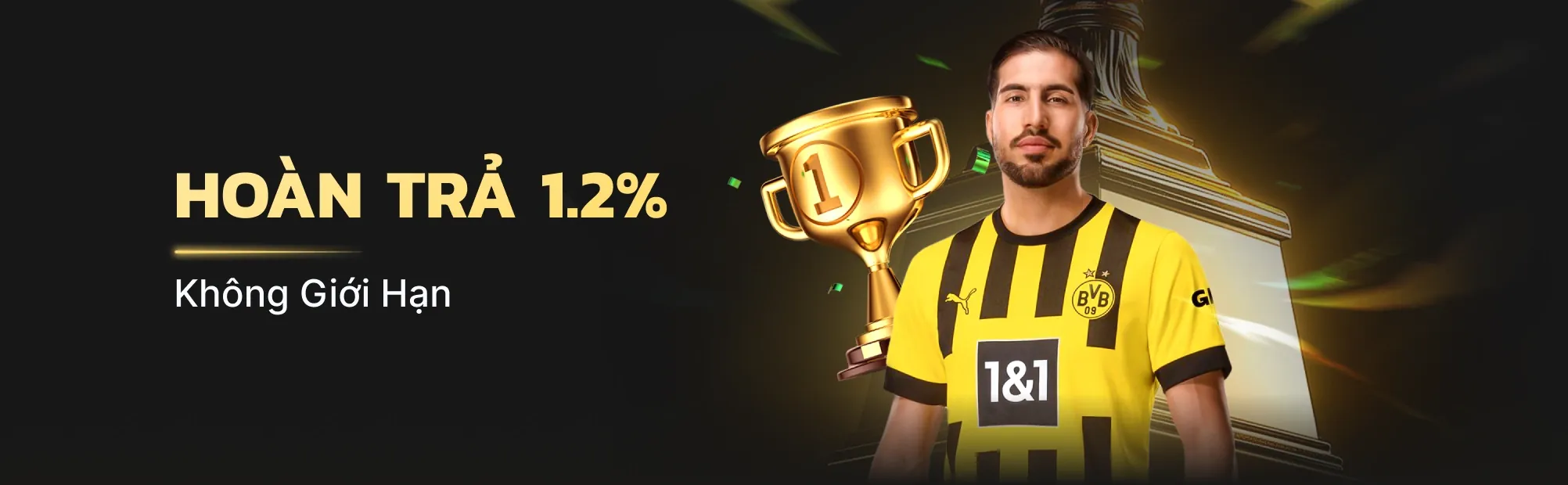 Banner khuyến mãi slot game